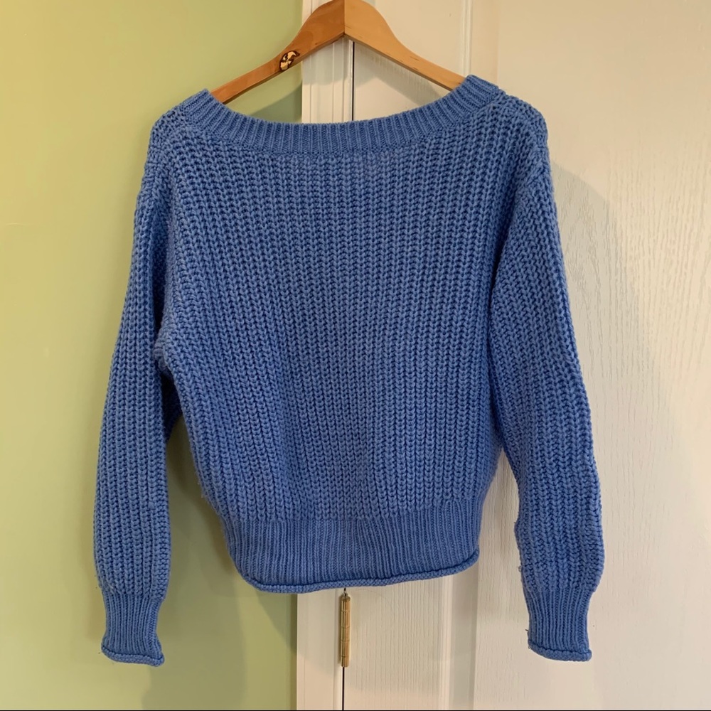 H&M Blue Knit Sweater - Picture 2 of 2